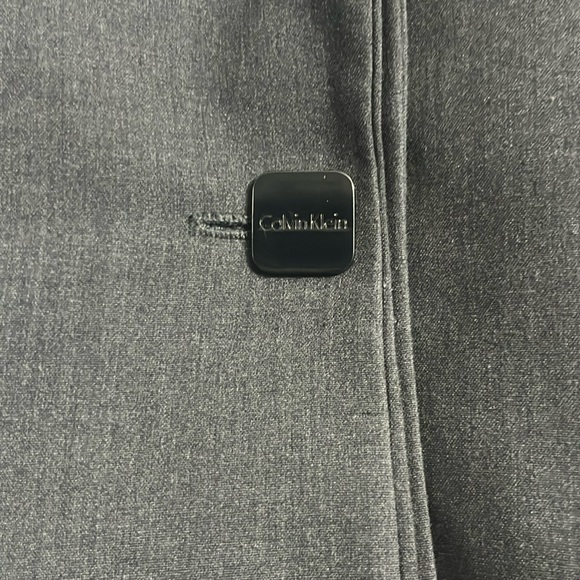Calvin Klein One Button Blazer in Charcoal, Women’s Size 2 - Picture 14 of 16